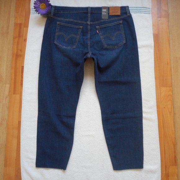 🌸SOLD🌸 New LEVI'S JEANS Size 20W Wedgie Skinny Denim - Picture 6 of 11
